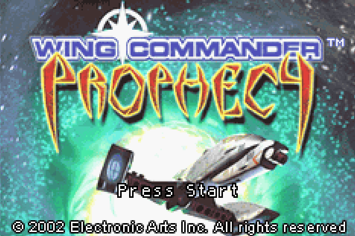 Wing Commander Prophecy Title Screen